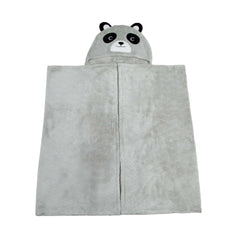 Toalla con capucha 70x140cm Koala Gris | Carestino