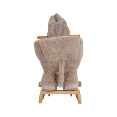 Peluche Mecedor Burro Gris Oscuro +12 meses | Carestino