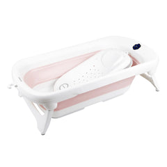 Bañera plegable con soporte Amalfi 50L Rosa | Carestino