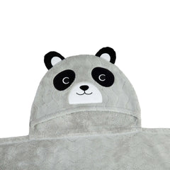 Toalla con capucha 70x140cm Koala Gris | Carestino