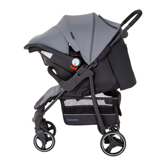 Coche CITY TRAVEL V3 Accesorios color Acero | Carestino