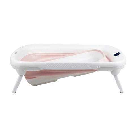Bañera plegable con soporte Amalfi 50L Rosa | Carestino