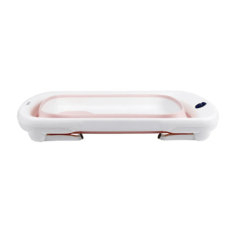 Bañera plegable con soporte Amalfi 50L Rosa | Carestino