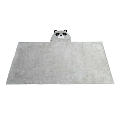 Toalla con capucha 70x140cm Koala Gris | Carestino