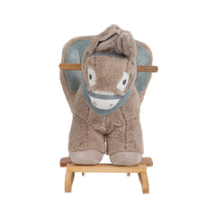 Peluche Mecedor Burro Gris Oscuro +12 meses | Carestino