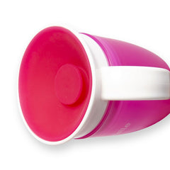 Vaso Antiderrame 360° Fucsia