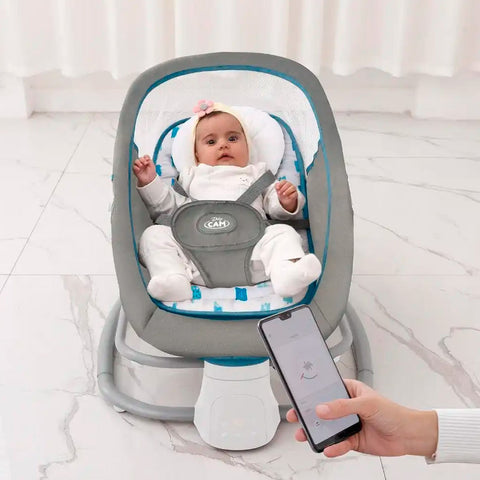 Mecedora Eléctrica Rocking Chair 4 en 1 | Baby Cam