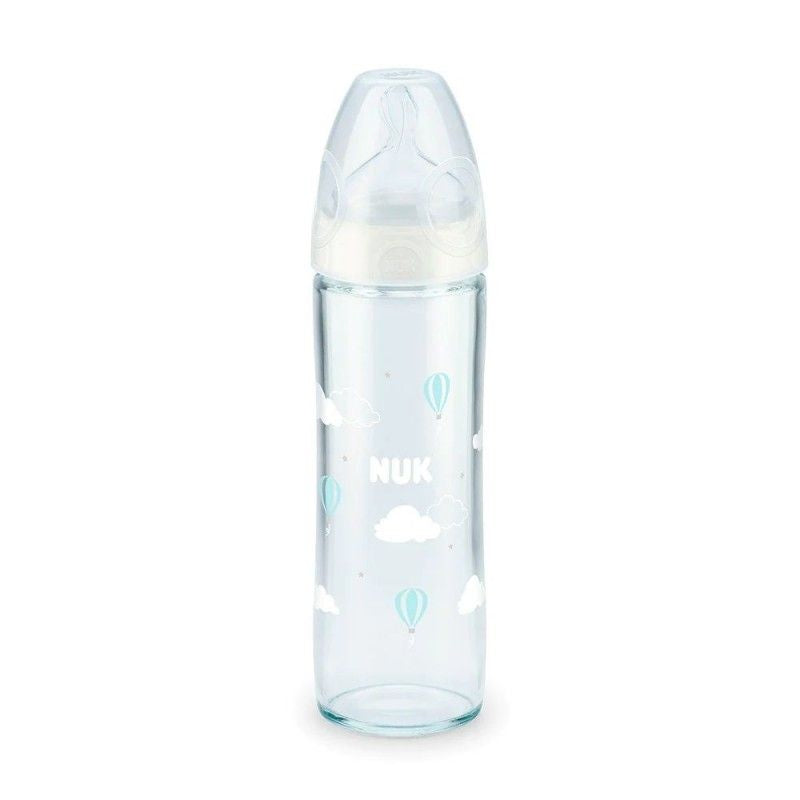 Biberón First Choice + New Classic Vidrio 240ml Neutro