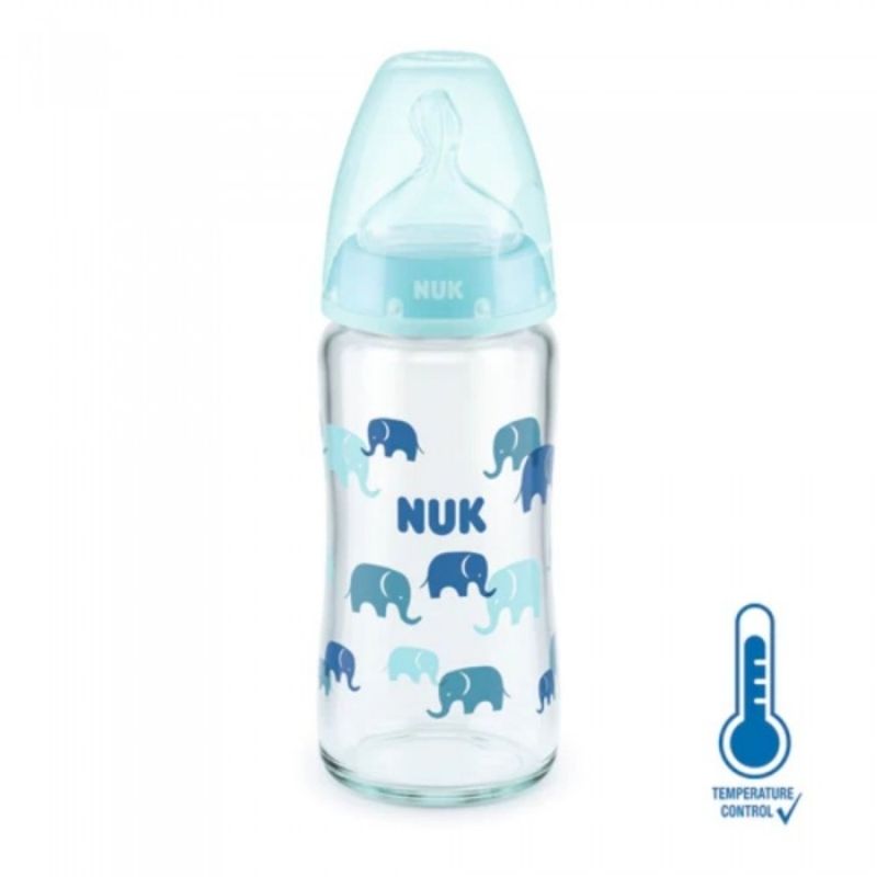 Biberón First Choice Vidrio CT 240ml Niño - Maternelle