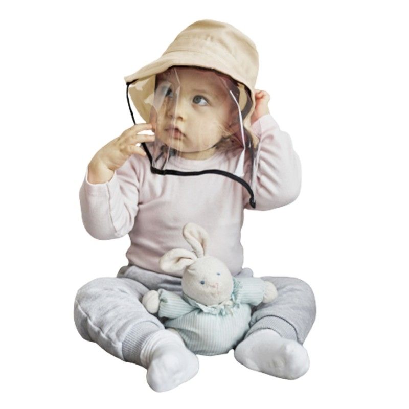 Gorro Protector Facial Bebé Hueso