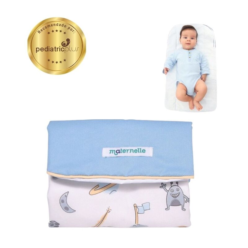 Cambiador Portátil Celeste Espacial - Maternelle