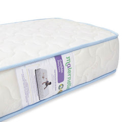 Colchón para cuna maternelle celeste, antialergico, hipoalergenico, ergonomico