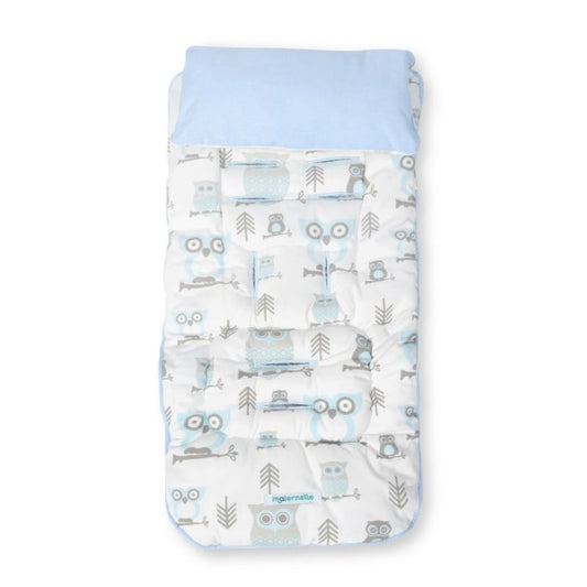 Colchoneta para Coches Celeste Búho - Maternelle