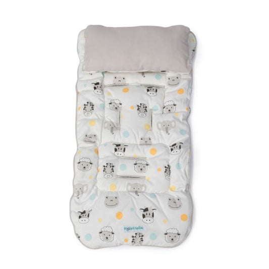 Colchoneta para Coches Plomo Animalitos - Maternelle