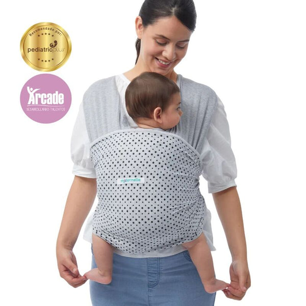 Fular Ergonómico maternelle Melange Puntos para bebé en los