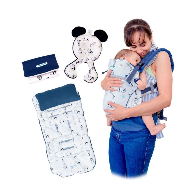PACK MAMÁ VIAJERA AZUL